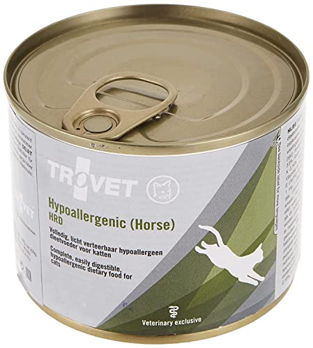Trovet Hypoallergenic HRD (Horse) Katze - 12 x 200 g Dosen von Trovet