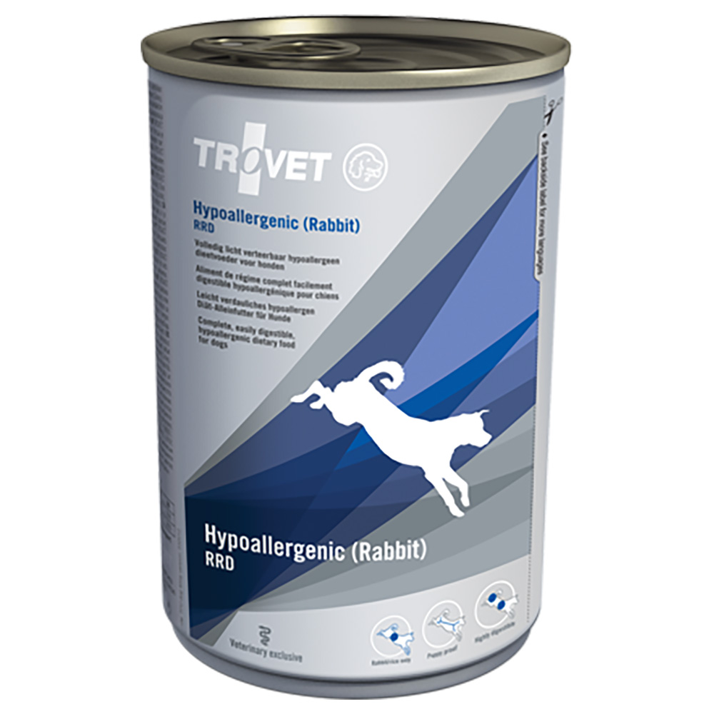 Trovet Hypoallergenic Kaninchen Nassfutter RRD - 6 x 400 g Trovet Hypoallergenic Kaninchen Nassfutter RRD - 6 x 400 g von Trovet