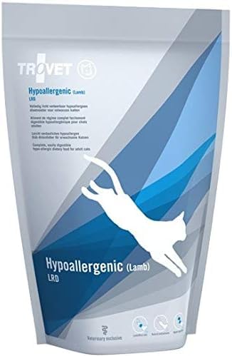 Trovet Hypoallergenic Lamm & Reis LRD | 500 g | Diät-Alleinfuttermittel für Katzen | Bei wiederkehrenden Struvitkristallen (Prophylaxe) | Bei Futtermittelallergien und -intoleranzen von Trovet
