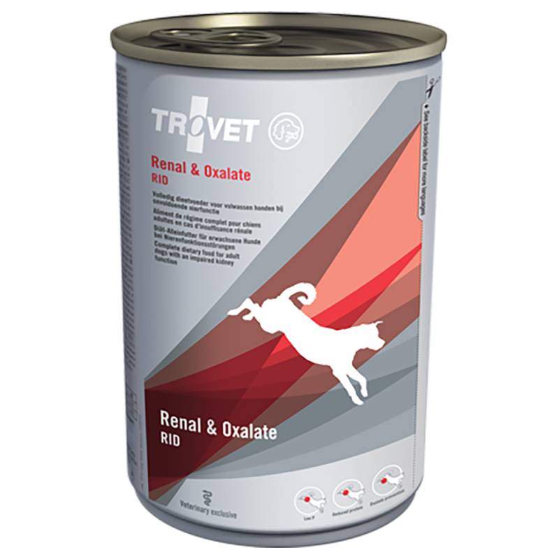 Trovet Renal & Oxalate Nassfutter Huhn & Lachs RID - 400 g von Trovet