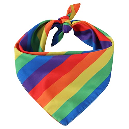 Gay Pride Bandanas Rainbow Bandanas Headscarf Gay Pride Accessoire Kostüm für Partyzubehör 48 * 48 * 70 cm Regenbogen Kopftuch Gay Pride Bandanas Rainbow Bandanas Headscarf Gay Pride Accessoire Kostüm für Partyzubehör 48 * 48 * 70 cm Regenbogen Kopftuch von Trrymbbe