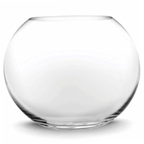 Glasfischschale, 9, 45 Zoll klares Fischschüssel Glas, runder aquaponischer Tank, einfacher Stil Kleiner Tank, Mini -Vase für Wohnzimmer Büro -Schreibtischdekoration Glasfischschale, 9, 45 Zoll klares Fischschüssel Glas, runder aquaponischer Tank, einfacher Stil Kleiner Tank, Mini -Vase für Wohnzimmer Büro -Schreibtischdekoration von Trrymbbe