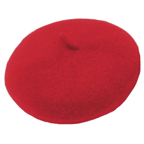 Hunde Baskenmütze, verstellbare warme Wolle Katze Baskenmütze, weicher atmungsaktives, bequemer Hundehut für tägliche Verschleiß, Foto -Requisiten, Hochzeiten, Geburtstagsfeiern, Reddog Hunde Baskenmütze, verstellbare warme Wolle Katze Baskenmütze, weicher atmungsaktives, bequemer Hundehut für tägliche Verschleiß, Foto -Requisiten, Hochzeiten, Geburtstagsfeiern, Reddog von Trrymbbe