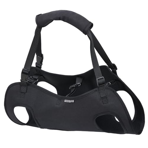 Hundeliftgabeless Verstellbarer Hund Schlinge Träger mit Griff & Fixierende Schnalle Oxford -Stoff mit Schlinge für Behinderte/Altershunde & Rehabilitation, XL von Trrymbbe