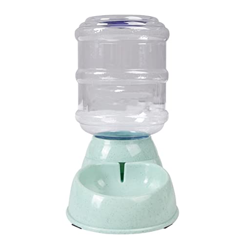 PET Automatic Water Feeder 3.8L abnehmbar waschbarer Nicht rutscher Basis und Leckdosen mit Wasserergewinde-Hangneigung Konstruktion Wasserspender für Katzenhund Automatische Haustier-Feeder von Trrymbbe