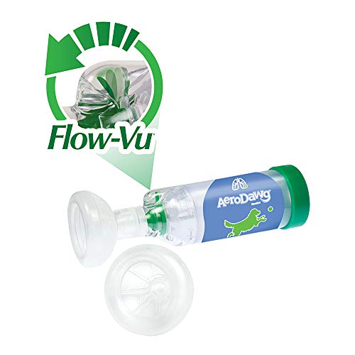 AeroDawg Der Original Canine Aerosolkammer-Inhalator Spacer für kleine Hunde und Welpen mit exklusiver Flow-VU*-Anzeige AeroDawg Der Original Canine Aerosolkammer-Inhalator Spacer für kleine Hunde und Welpen mit exklusiver Flow-VU*-Anzeige von AeroDawg