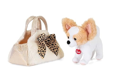 Hund Animalier Fashion Bag | Plüschtiere Geschenkidee | 17x20x11 cm Größe XS | Fashion Pets | Modell 56080 von Trudi