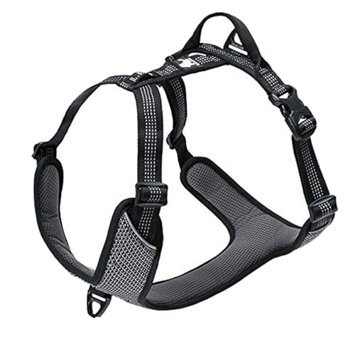 TRUE LOVE Hundegeschirr Outdoor Adventure II Reflektierende Weste mit 2 Leinenbefestigungen passende Leine und Halsband erhältlich TLH6071 von True Love