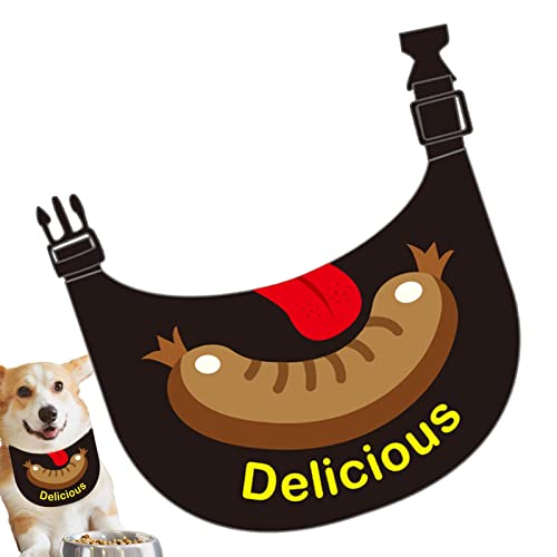 Sommer-Hundehalstuch, Wurstdruck, atmungsaktiv, Lätzchen – Haustier, Katze und Hund, dekorativer Schal, Haustier-Kostü -Zubehör für kleine, mittelgroße Hunde, Katzen, Haustiere Truejoy Sommer-Hundehalstuch, Wurstdruck, atmungsaktiv, Lätzchen – Haustier, Katze und Hund, dekorativer Schal, Haustier-Kostü -Zubehör für kleine, mittelgroße Hunde, Katzen, Haustiere Truejoy von Truejoy