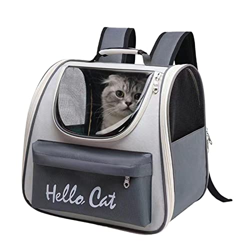 Truejoy Katzen-Wanderrucksack, faltbarer Katzenrucksack | Hundetasche mit Tragegriff für kleine Hunde, Sommer atmungsaktiv und wasserdicht Truejoy Katzen-Wanderrucksack, faltbarer Katzenrucksack | Hundetasche mit Tragegriff für kleine Hunde, Sommer atmungsaktiv und wasserdicht von Truejoy