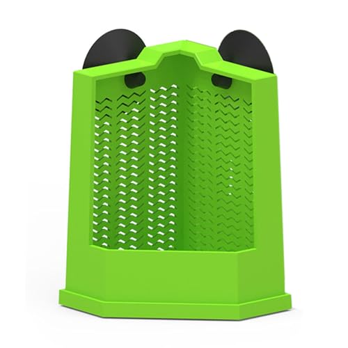 Eckreptilien Feederbox Mit Saugnäpfeln Wandmontaged Terrarien Fütterungsschale Für Eidechsen Tierversorgungswandmontierter Terrarien Feeder von Trufolxiaz
