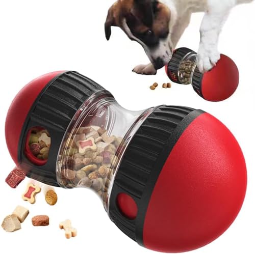 Interaktiver Futterspender für Hunde, Ball für Trockenfutter, Spielzeug mit unregelmäßigen Rollen, bissfest, für alle Arten von Hunden Interaktiver Futterspender für Hunde, Ball für Trockenfutter, Spielzeug mit unregelmäßigen Rollen, bissfest, für alle Arten von Hunden von Trusttread