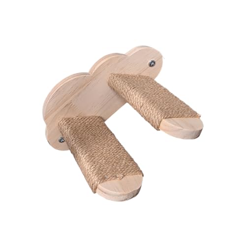 Trveqhk Katzenklettertreppe, schwimmende Katzenleiter, Wandtreppe, sicher montierte Treppenmöbel, Kätzchen-Sitzstangen für Schlafzimmer, Balkon, Innendekoration Trveqhk Katzenklettertreppe, schwimmende Katzenleiter, Wandtreppe, sicher montierte Treppenmöbel, Kätzchen-Sitzstangen für Schlafzimmer, Balkon, Innendekoration von Trveqhk