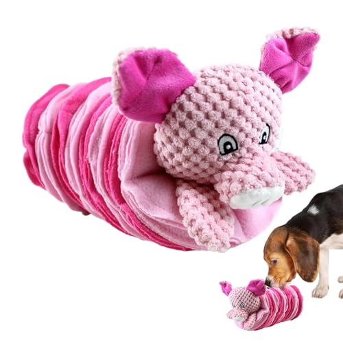 Trveqhk Schnüffelspielzeug für Hunde – Hunde-Anreicherungspuzzle-Spielzeug, Plüsch-Tier-geformter Leckerli-Spender, Schnüffel-Fütterspiel, hilft langsames Fressen und beschäftigt zu bleiben Trveqhk Schnüffelspielzeug für Hunde – Hunde-Anreicherungspuzzle-Spielzeug, Plüsch-Tier-geformter Leckerli-Spender, Schnüffel-Fütterspiel, hilft langsames Fressen und beschäftigt zu bleiben von Trveqhk