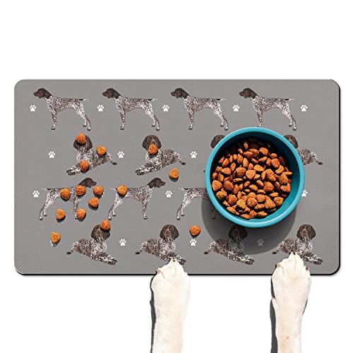 Lustige Hundenapfmatte, Silikon-Hundefutter-Bodenmatte für kleine, mittelgroße und große Haustiere von Trwoesu