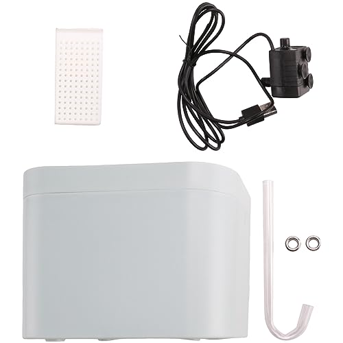 Tsadeer Automatischer USB-Filter, elektrisch, stumm, Trinker für Haustiere, 1,5 l, Filtertrinker für Katzen, hellblau Tsadeer Automatischer USB-Filter, elektrisch, stumm, Trinker für Haustiere, 1,5 l, Filtertrinker für Katzen, hellblau von Tsadeer