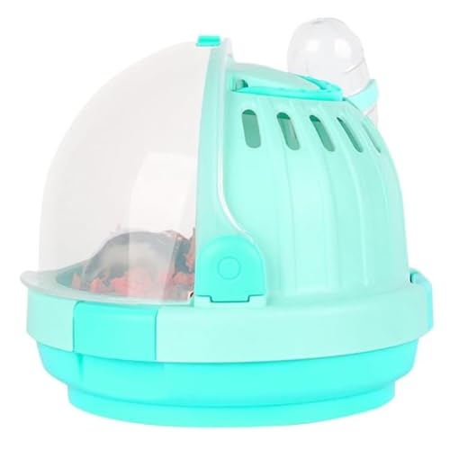 Handheld-Hamsterkäfig für den Außenbereich, für Käfig, Hamster, Lebensraum mit Wasserflasche, Rattenkäfig für Hamster und kleine Tiere zum Leben von TsoLay