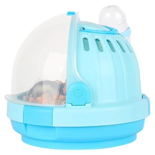 Handheld-Hamsterkäfig für den Außenbereich, für Käfig, Hamster, Lebensraum mit Wasserflasche, Rattenkäfig für Hamster und kleine Tiere zum Leben von TsoLay