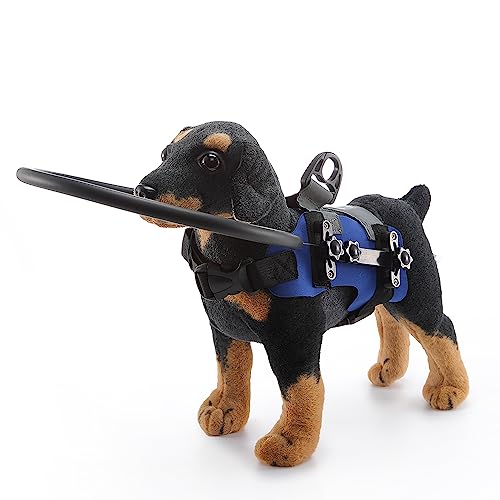 Haustier-Halo-Geschirr, Führungsgerät Für Blinde Hundegeschirre Mit Reflektierender Wirkung Und Winkelverstellung, Für Sehbehinderte Haustiere von TsoLay