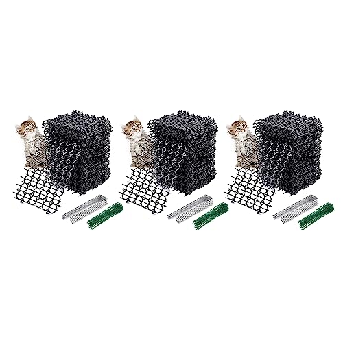TsoLay 36-Teilige Katzen-Matte mit Spikes, at Animal Spikes Repellent, Garden Prickle Strip Dig Stopper Cat Abschreckungs-Spikes von TsoLay