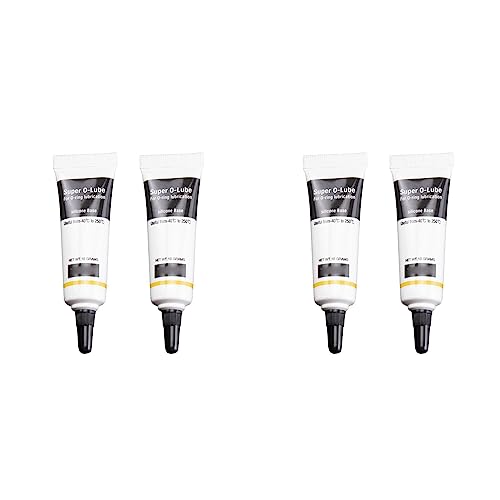 TsoLay 4X Neues Hochwertiges Silikonfett Schmiermittel Super O-Lube O-Ring Schmierung für Die O Ring Wartung des Aquariumfilterbehälters von TsoLay