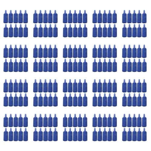 TsoLay Fischbehaelter Mineral Blasen Luftstein, 200 Stueck, Blau von TsoLay