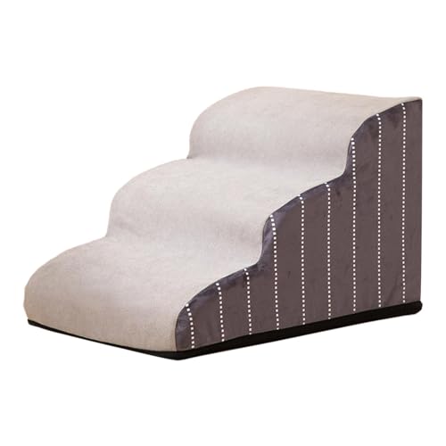 Betttreppe für Hund | rutschfeste 2/3/4-Stufen-Treppe für Hunde, u auf das Bett zu gelangen, abnehmbar,Ausgewogene Hundetreppe, langlebige Hunderampe, waschbare Hundebetttreppe für alte Tsuchiya Betttreppe für Hund | rutschfeste 2/3/4-Stufen-Treppe für Hunde, u auf das Bett zu gelangen, abnehmbar,Ausgewogene Hundetreppe, langlebige Hunderampe, waschbare Hundebetttreppe für alte Tsuchiya von Tsuchiya