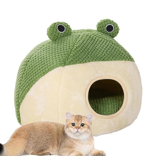 Katzenhöhlenbett,Geschlossenes Katzenbett | Katzenversteck für den Innenbereich, Katzenbett, Rutschfester Boden, universell für alle Jahreszeiten, Katzenwohnung und Katzenhöhle Tsuchiya Katzenhöhlenbett,Geschlossenes Katzenbett | Katzenversteck für den Innenbereich, Katzenbett, Rutschfester Boden, universell für alle Jahreszeiten, Katzenwohnung und Katzenhöhle Tsuchiya von Tsuchiya