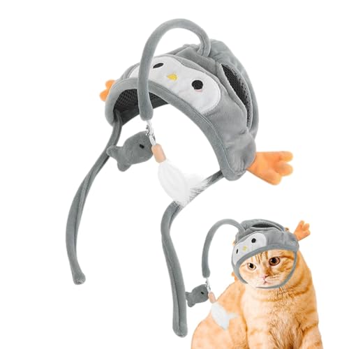 Tsuchiya Am Kopf montiertes Katzen-Kopfbedeckungsspielzeug,Am Kopf montiertes Katzen-Angelrute-Spielzeug zur Selbstbedienung | Plüschkatzen-Selbstspielspielzeug, interaktives Katzenspielzeug Tsuchiya Am Kopf montiertes Katzen-Kopfbedeckungsspielzeug,Am Kopf montiertes Katzen-Angelrute-Spielzeug zur Selbstbedienung | Plüschkatzen-Selbstspielspielzeug, interaktives Katzenspielzeug von Tsuchiya
