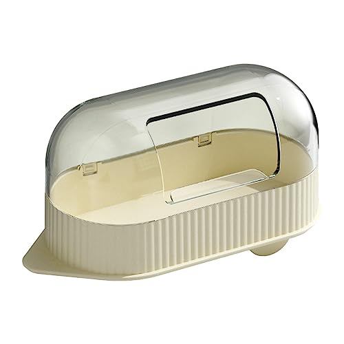 Tsuchiya Chinchilla-Sandbadbehälter | Transparente Badeschüsselbetten Toilette Duschrau - 19,5 x 9,5 x 10,5 cm großer Dusch- und Grabraum für Streifenhörnchen, Meerschweinchen, Chinchillas Tsuchiya Chinchilla-Sandbadbehälter | Transparente Badeschüsselbetten Toilette Duschrau - 19,5 x 9,5 x 10,5 cm großer Dusch- und Grabraum für Streifenhörnchen, Meerschweinchen, Chinchillas von Tsuchiya