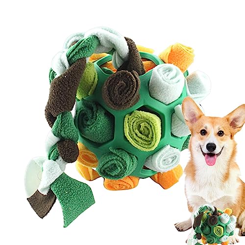 Tsuchiya Schnüffelball Für Hunde | Schnüffelteppich Schnüffelspielzeug Interaktive Hundespielzeug | Haustier Snuffle Ball Toy Für Kleine Mittelgroße Hunde Haustier von Tsuchiya