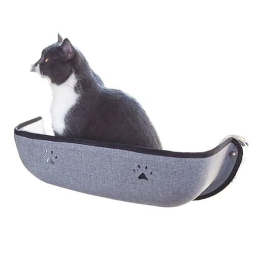 TuTaTiMANG Katzenhängematte, Hängebett Für Katzen, 5 Saugnäpfe, Geeignet Zum Sonnenbaden, Einfache Montage, Universell Für Alle Jahreszeiten TuTaTiMANG Katzenhängematte, Hängebett Für Katzen, 5 Saugnäpfe, Geeignet Zum Sonnenbaden, Einfache Montage, Universell Für Alle Jahreszeiten von TuTaTiMANG