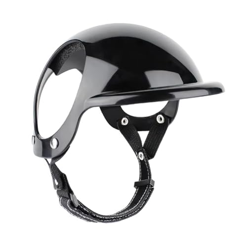 Winddichter Motorradhelm Für Hunde, Hundehelm Mit Verstellbaren Riemen, Geeignet Zum Fahren Und Reiten Im Freien, Zubehör Für Haustierfotos von TuTaTiMANG