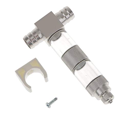 Tubayia Inline CO2 Zerstäuber Atomiser Diffusor mit Blasenzähler für Aquarium Wasser Rohr 12mm/16mm Tubayia Inline CO2 Zerstäuber Atomiser Diffusor mit Blasenzähler für Aquarium Wasser Rohr 12mm/16mm von Tubayia