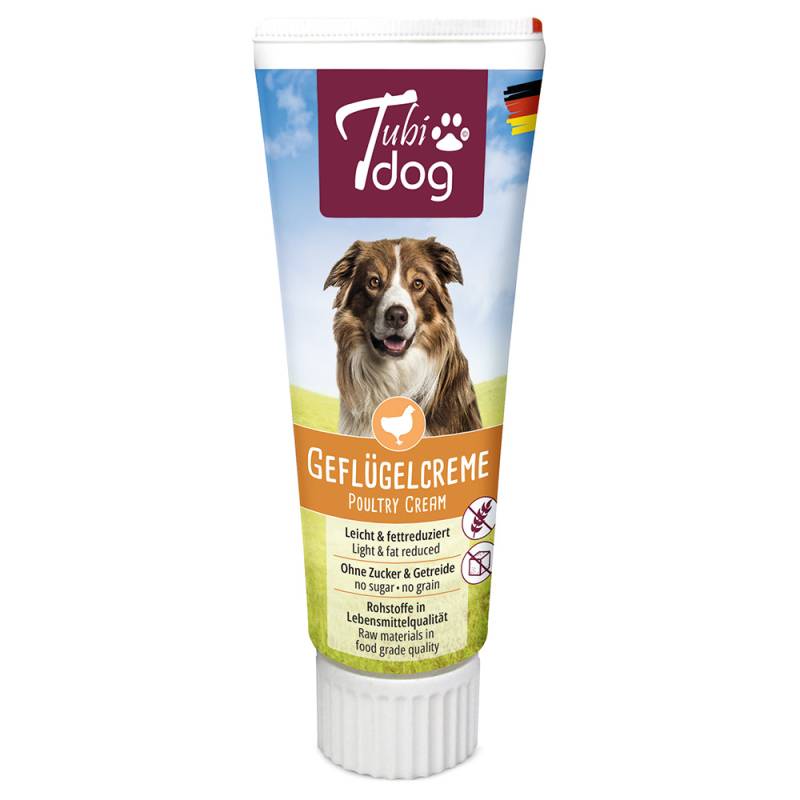 Tubidog Geflügelcreme - Sparpaket: 3 x 75 g von TubiDOG