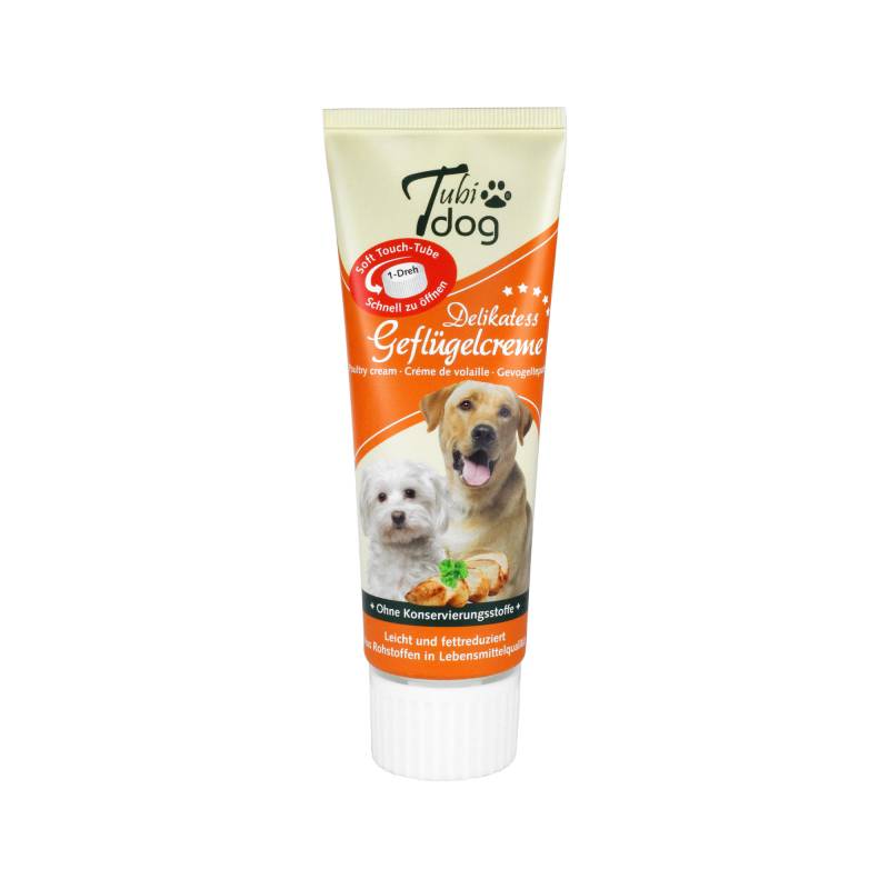 Tubidog Delikatess - Geflügelcreme - 75 g von Tubidog