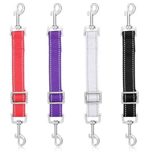 Tucnoeu 4PCS Verstellbare Hundehalsband Verlängerung, Hundehalsband Clip, Reflektierende Hundeleine Kurz, Geschirre, Halsbänder & Leinen für Hunde, Sicherheitsclip für Hundehalsbänder Tucnoeu 4PCS Verstellbare Hundehalsband Verlängerung, Hundehalsband Clip, Reflektierende Hundeleine Kurz, Geschirre, Halsbänder & Leinen für Hunde, Sicherheitsclip für Hundehalsbänder von Tucnoeu