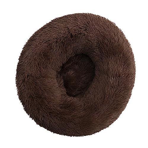 Tuelaly Katzenbett für Wohnungskatzen, verdicktes, weiches, atmungsaktives und flauschiges Plüsch, rundes Donut-Katzenbett mit rutschfester, wasserabweisender Unterseite für Katzen, kleine, mittelgroße Hunde und andere kleine Tiere, Kaffee, 40 cm Tuelaly Katzenbett für Wohnungskatzen, verdicktes, weiches, atmungsaktives und flauschiges Plüsch, rundes Donut-Katzenbett mit rutschfester, wasserabweisender Unterseite für Katzen, kleine, mittelgroße Hunde und andere kleine Tiere, Kaffee, 40 cm von Tuelaly