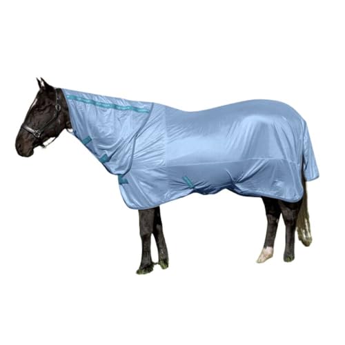 TuffRider Comfy Mesh Combo Neck Fly Sheet 69 blau TuffRider Comfy Mesh Combo Neck Fly Sheet 69 blau von TuffRider