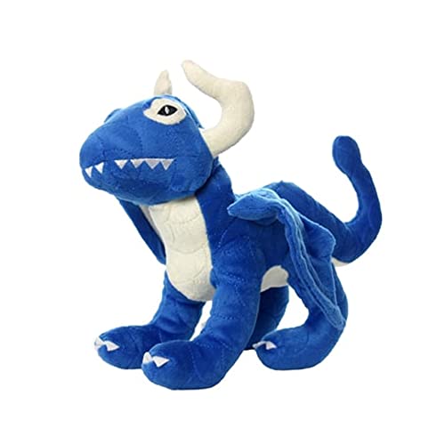 Tuffy Hundespielzeug, Junior, Plüsch, Wasserfest, Klein, Blau, für kleine Hunde, Outdoor, Indoor von Tuffy