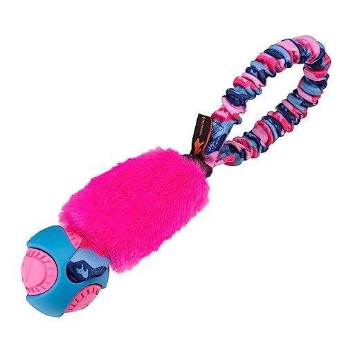 Tug-E-Nuff Pocket PowerBall Fauxtastic Zerrspielzeug im Taschenformat, langlebiges Bungee-Zerrspielzeug für Hunde, ideal für interaktives Hundetraining und Hunde jeden Alters, aus strapazierfähigem Tug-E-Nuff Pocket PowerBall Fauxtastic Zerrspielzeug im Taschenformat, langlebiges Bungee-Zerrspielzeug für Hunde, ideal für interaktives Hundetraining und Hunde jeden Alters, aus strapazierfähigem von Tug-E-Nuff