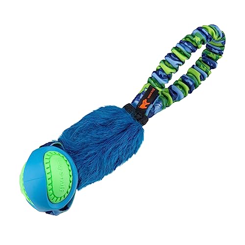 Tug-E-Nuff Pocket PowerBall Fauxtastic Zerrspielzeug im Taschenformat, langlebiges Bungee-Zerrspielzeug für Hunde, ideal für interaktives Hundetraining und Hunde jeden Alters, aus strapazierfähigem Tug-E-Nuff Pocket PowerBall Fauxtastic Zerrspielzeug im Taschenformat, langlebiges Bungee-Zerrspielzeug für Hunde, ideal für interaktives Hundetraining und Hunde jeden Alters, aus strapazierfähigem von Tug-E-Nuff