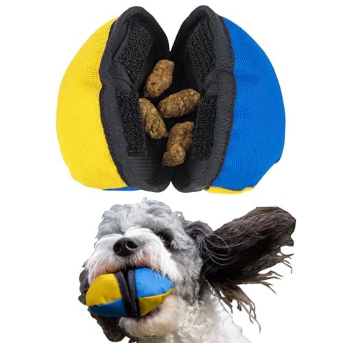 Tug-E-Nuff Dog Gear Die Muschel, kompaktes Leckerli-Spenderspielzeug für Hunde mit cleverem Öffnungsmechanismus, ideal für interaktives Hundetraining, taschenfreundlich, 4,5 Zoll Tug-E-Nuff Dog Gear Die Muschel, kompaktes Leckerli-Spenderspielzeug für Hunde mit cleverem Öffnungsmechanismus, ideal für interaktives Hundetraining, taschenfreundlich, 4,5 Zoll von Tug-E-Nuff