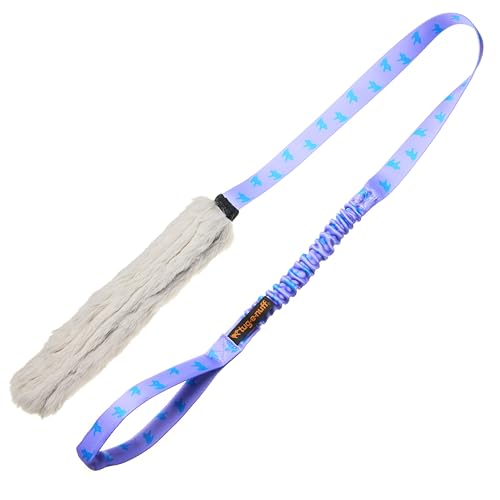 Tug-E-Nuff Langlebiges Hundespielzeug Chaser (fliederfarbenes Muster) von Tug-E-Nuff