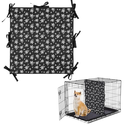 Weiche Trennwand für Hundekäfige (nur Trennwand, ohne Kiste), dicker Hundehütten-Trenner mit Bändern, Hundekäfig-Zubehör für Welpenbox-Training, 61 cm H x 57 cm B von Tuiskusa