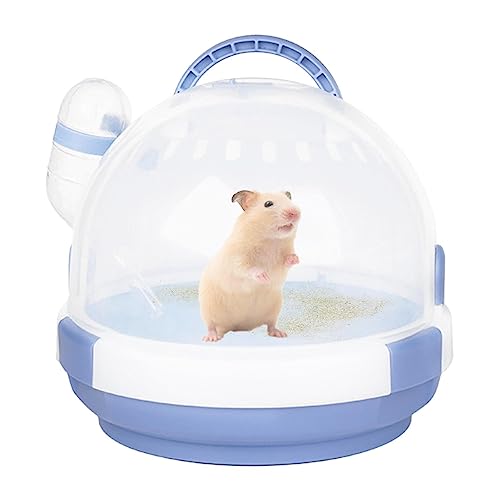 Hamsterhalter | Hut Käfig Igel mit Wasserflasche,Hedgehog Träger, Kleintierträger, tragbarer Haustierkäfig für Gerb, Zwerghamster, Igel von Tumotsit