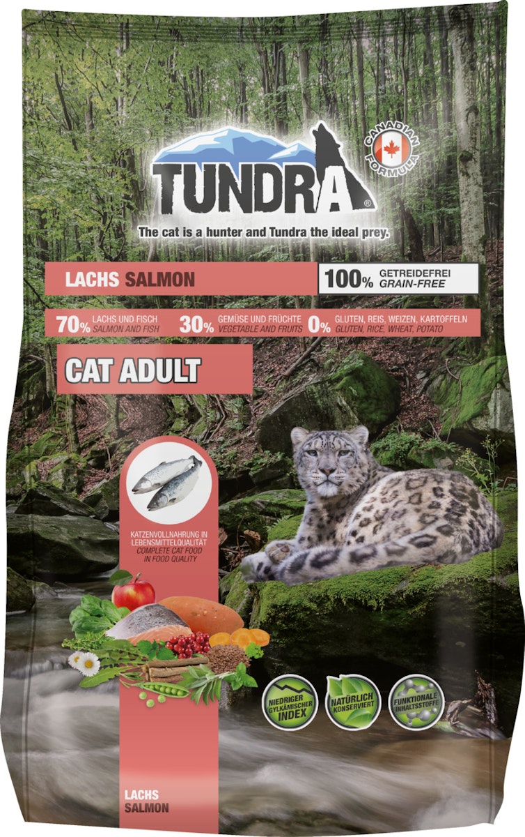TUNDRA Cat Lachs Katzentrockenfutter von Tundra