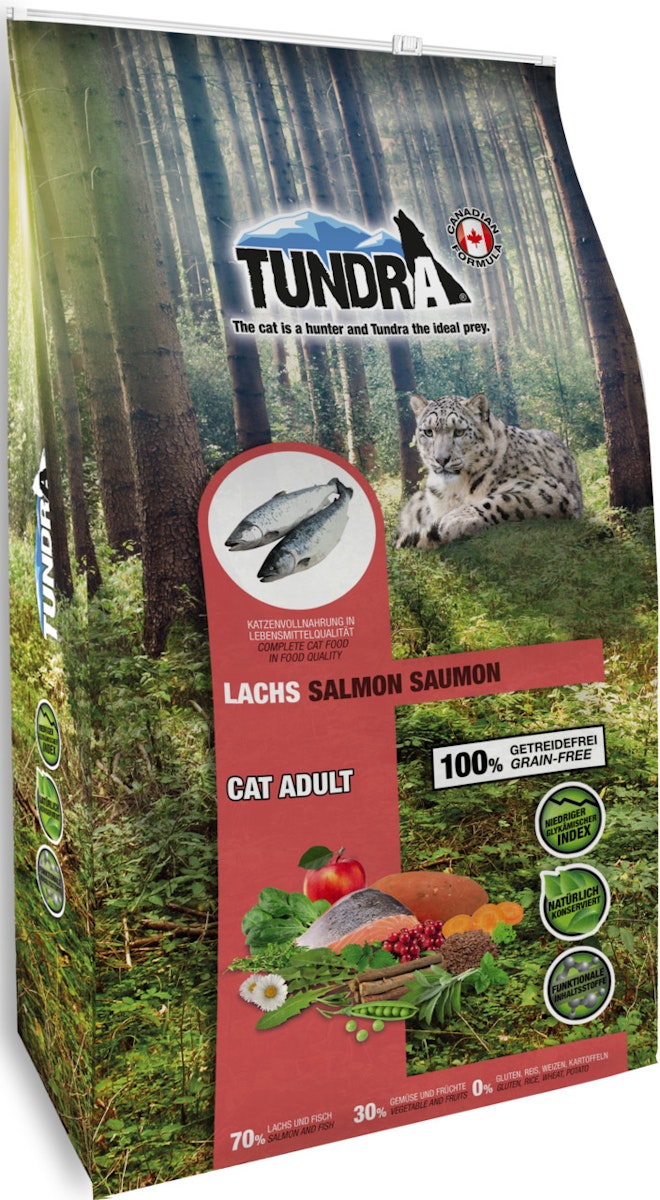 TUNDRA Cat Lachs Katzentrockenfutter von Tundra