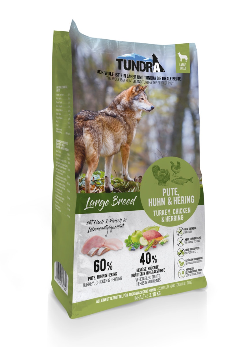 TUNDRA Dog Large Breed Hundetrockenfutter von Tundra