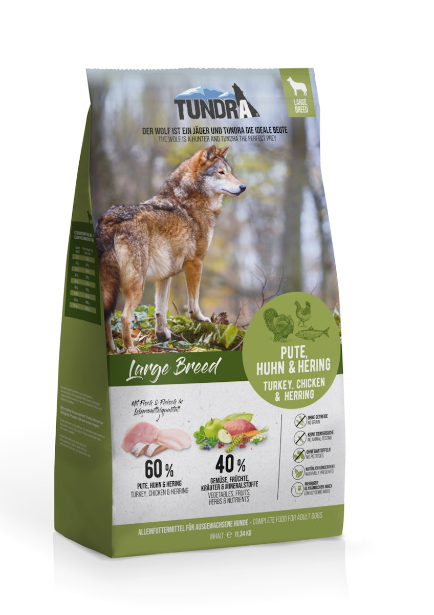 TUNDRA Dog Large Breed Hundetrockenfutter von Tundra